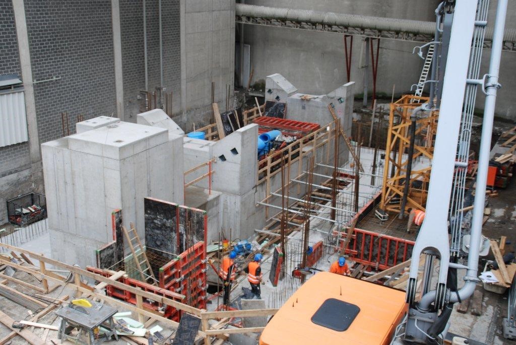 Neubau einer Zementmahlanlage, Zementwerk Berlin
